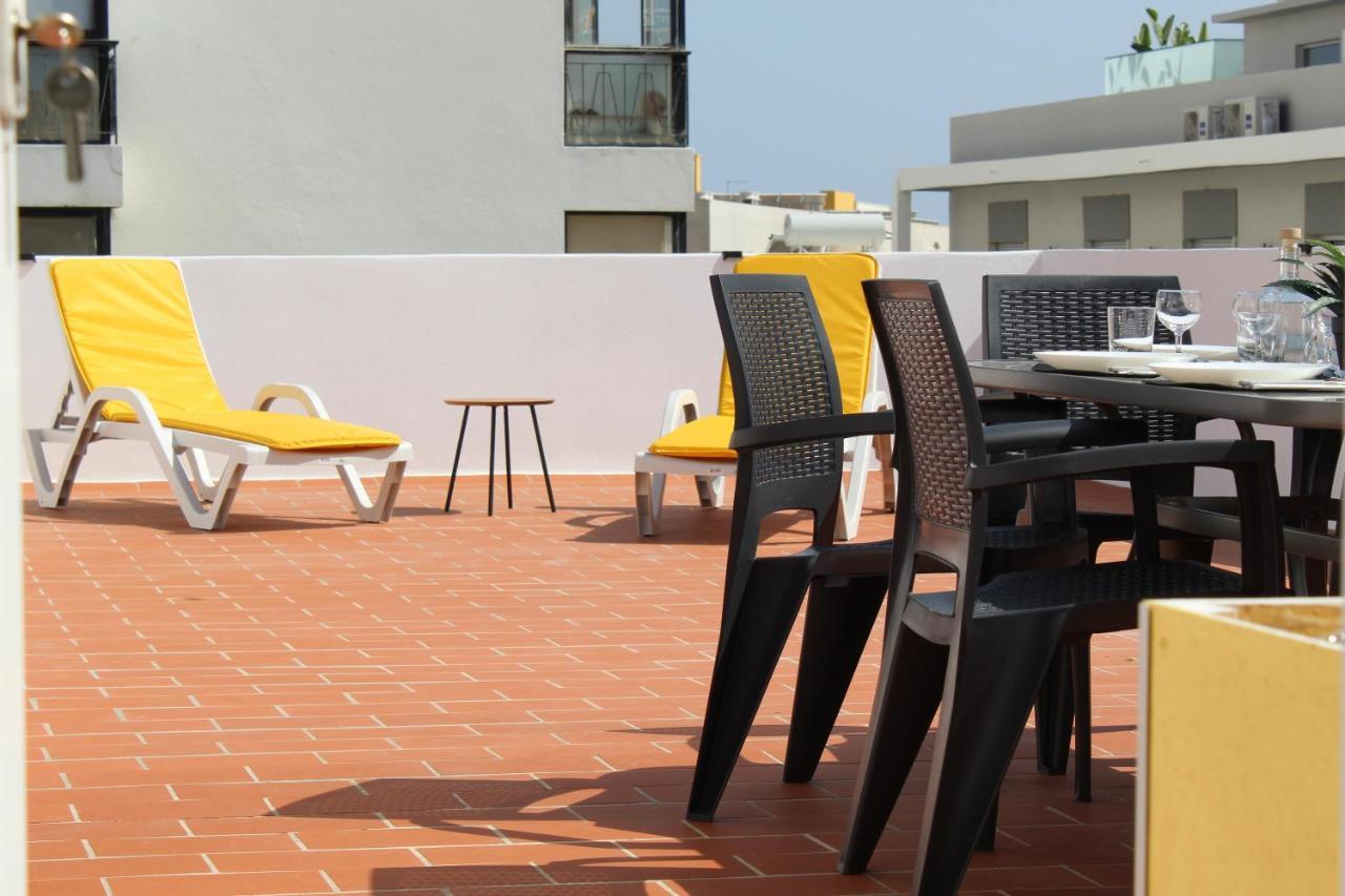 Casa Amarela: Conforto E Localizacao Perfeita! Faro Dış mekan fotoğraf